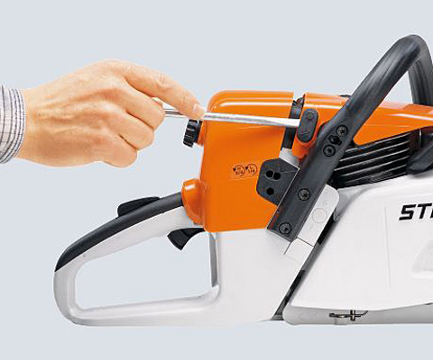 Układ wstępnego ogrzewania gaźnika - Stihl MS 362 